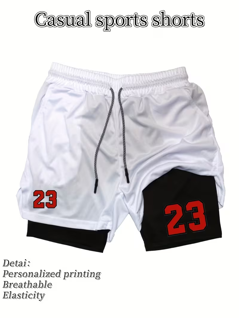 Compression Shorts Athletes - Pantalones Cortos Deportivos de Doble Capa