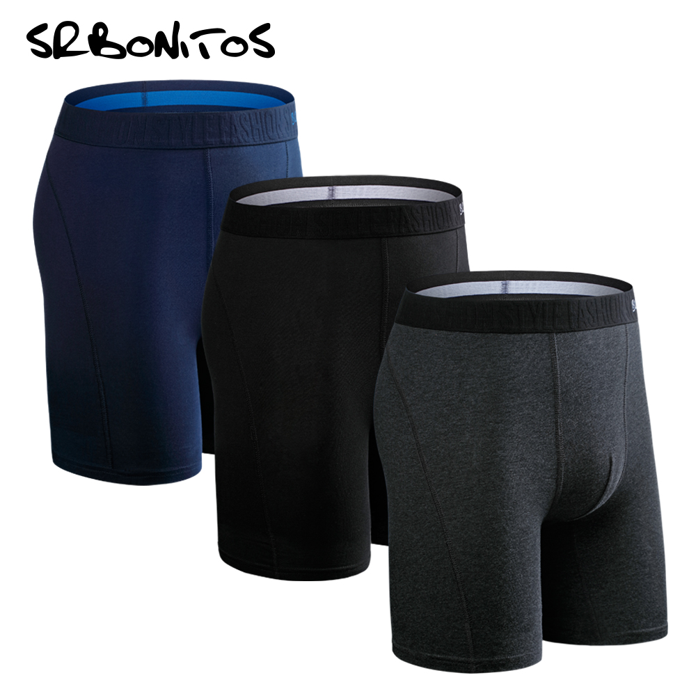 Boxer Brief Pack Cotton - Conjunto de 3 uds de calzoncillos