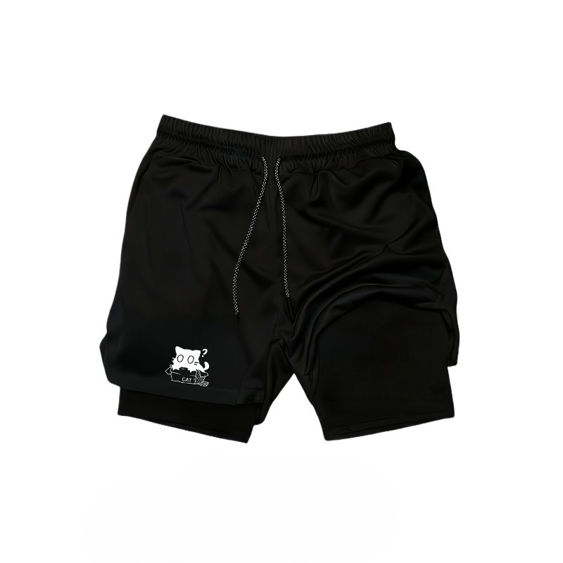 Compression Shorts Athletes - Pantalones Cortos Deportivos 2 en 1