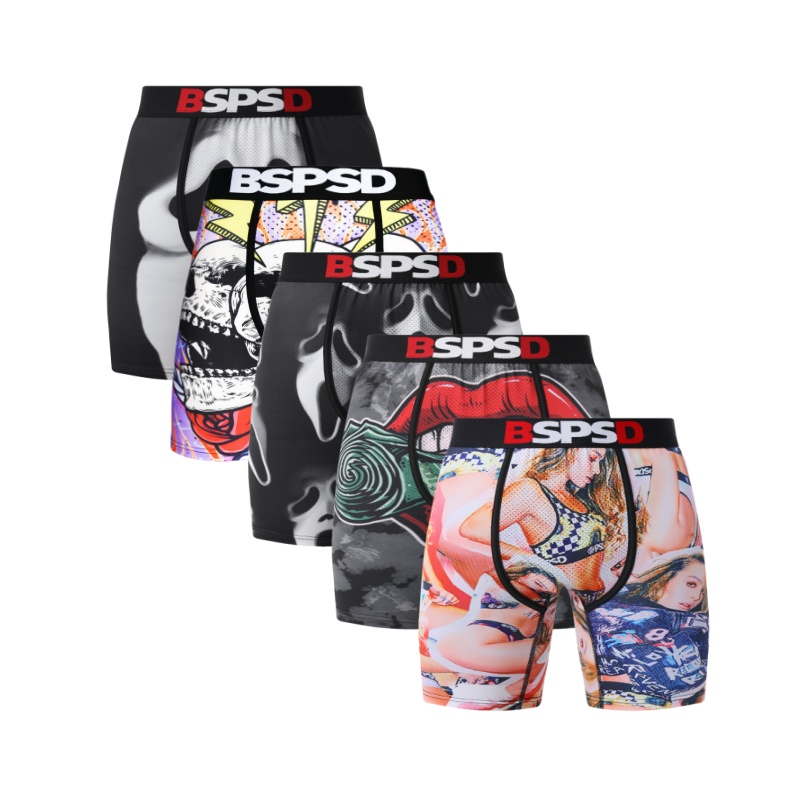 Boxer Shorts Modal - 5 uds ropa interior Sexy para