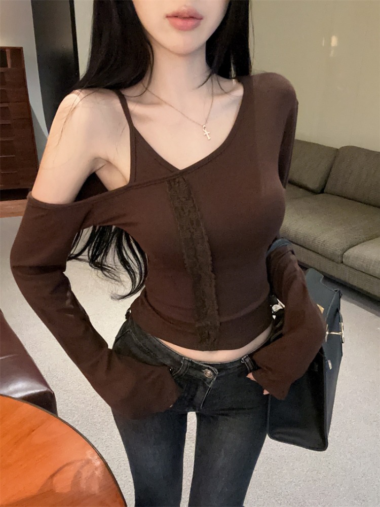 Camiseta de encaje sin mangas  - Sleeveless Undershirt reseña y precio