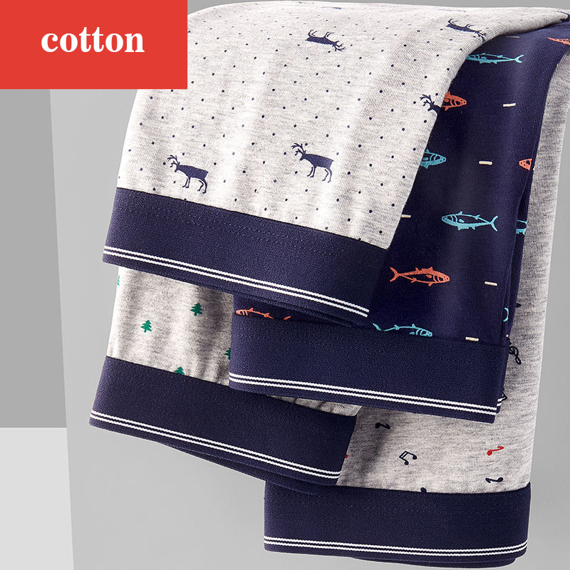 4 unids/lote Boxer Shorts ropa - Boxer Brief Pack Cotton reseña y precio