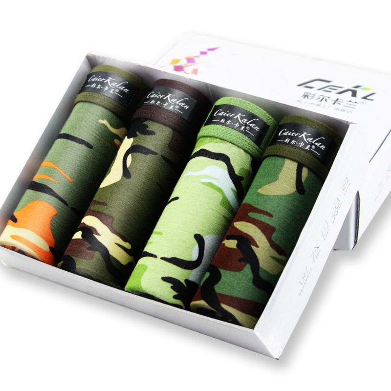 Bóxer de camuflaje para Hombre - Boxer Shorts Modal reseña y precio