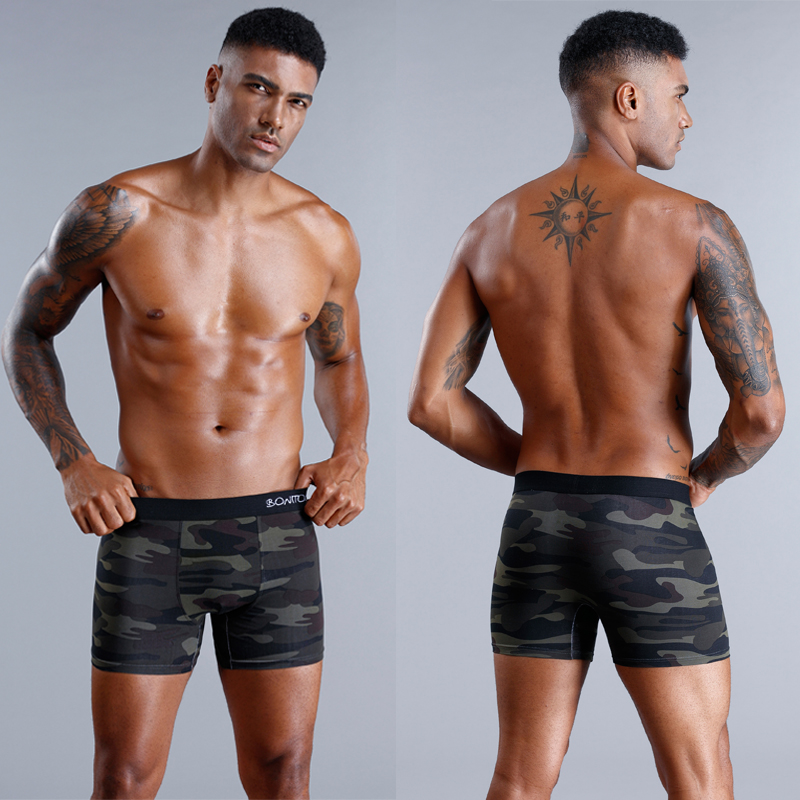 3 uds calzoncillos de camuflaj - Boxer Brief Pack Cotton reseña y precio